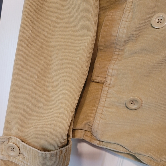 St. John's Bay Double-breasted Corduroy Ja… - Picture 3 of 5